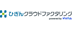 ひぎんクラウドファクタリングのロゴ
