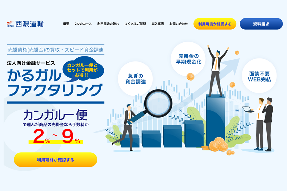 かるガルファクタリングのキャプチャー