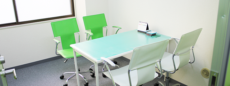 オッティの打ち合わせスペース