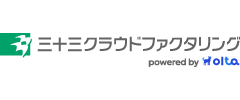 三十三クラウドファクタリングのロゴ