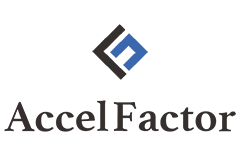 アクセルファクターのロゴ